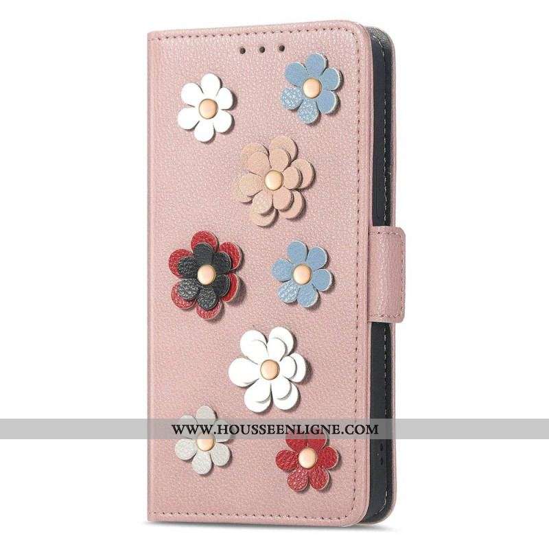 Housse iPhone 14 Fleurs Décoratives