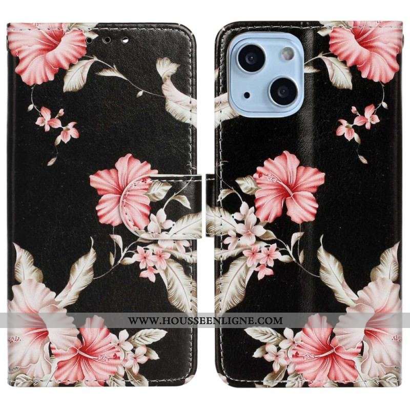 Housse iPhone 14 Fleurs
