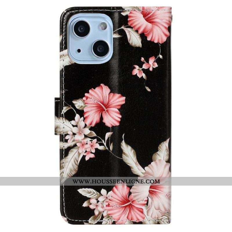 Housse iPhone 14 Fleurs