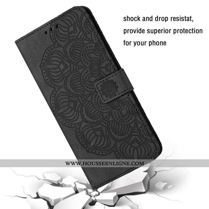 Housse iPhone 14 Mandala à Lanière
