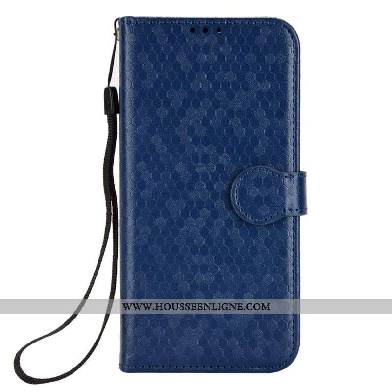 Housse iPhone 14 Motif 3D à Lanière