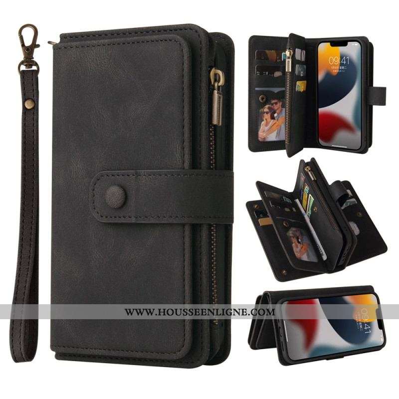 Housse iPhone 14 Multi-fonctions Porte-Cartes