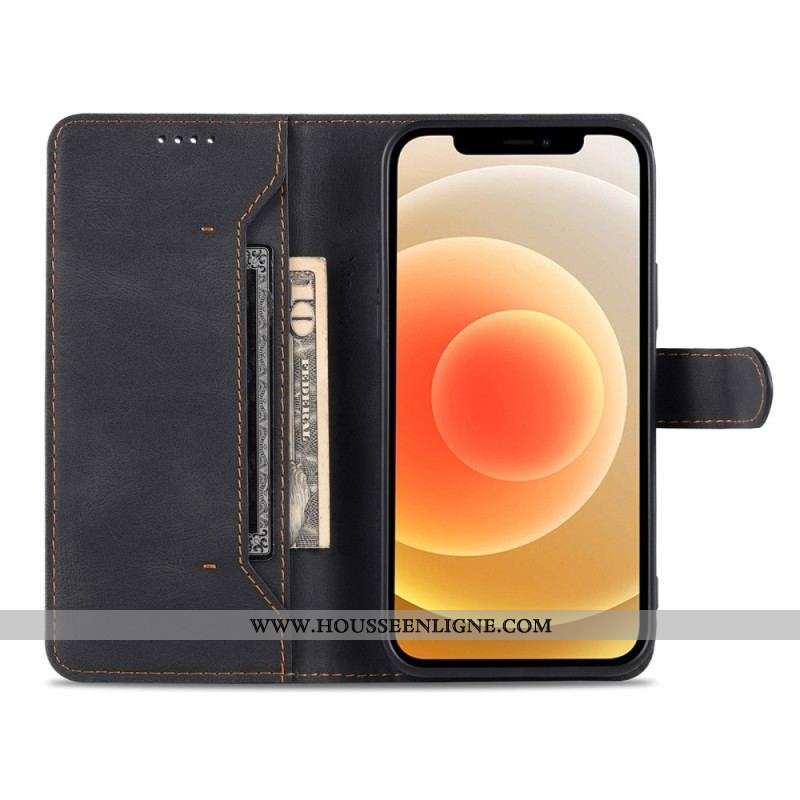 Housse iPhone 14 Plus AZNS Effet Cuir