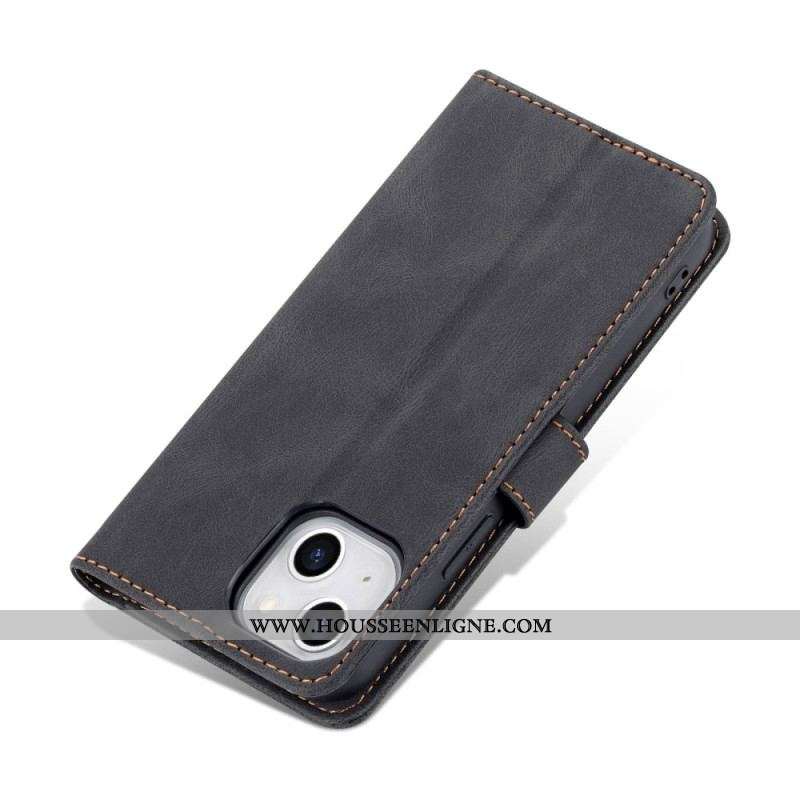 Housse iPhone 14 Plus AZNS Effet Cuir