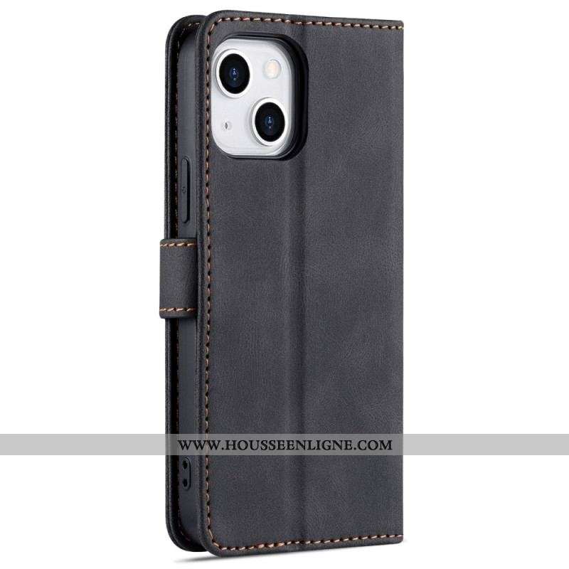 Housse iPhone 14 Plus AZNS Effet Cuir
