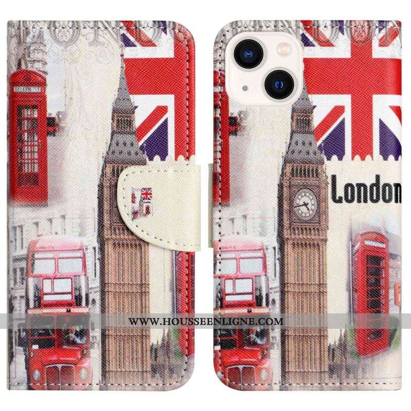 Housse iPhone 14 Plus London Life