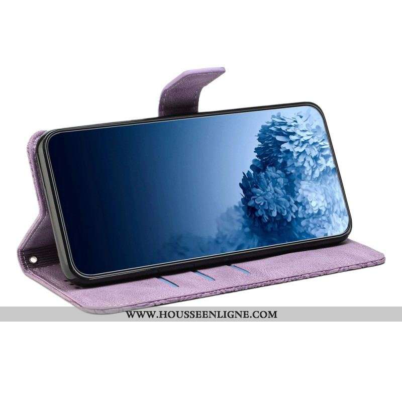 Housse iPhone 14 Plus Mandala avec Lanière