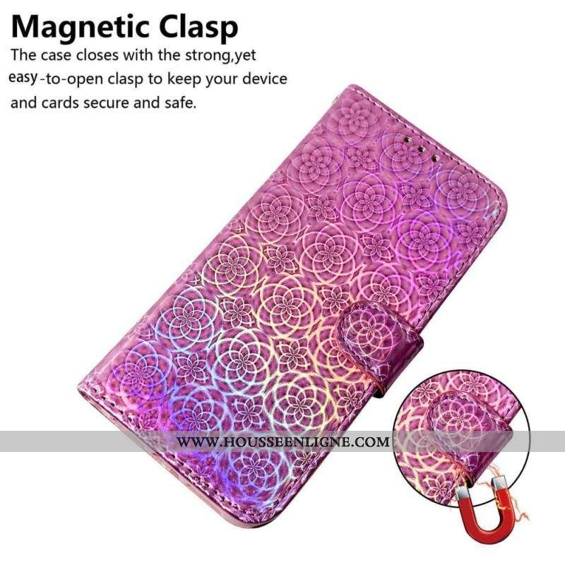 Housse iPhone 14 Plus Motif Stylé à Lanière