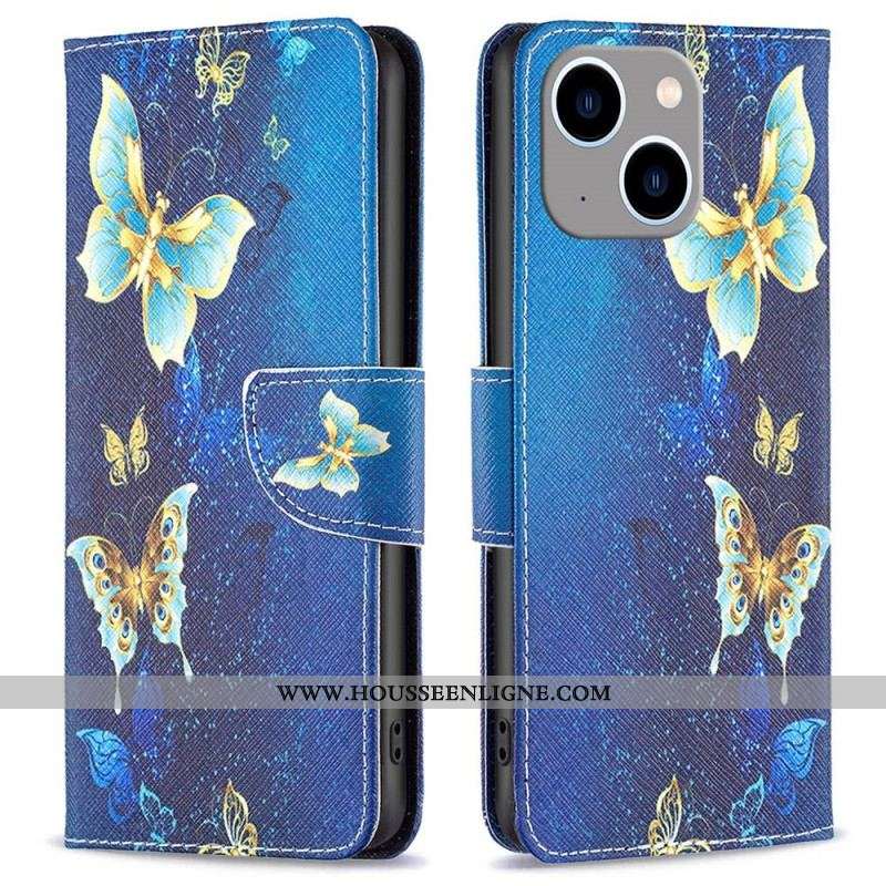 Housse iPhone 14 Plus Papillons du Monde