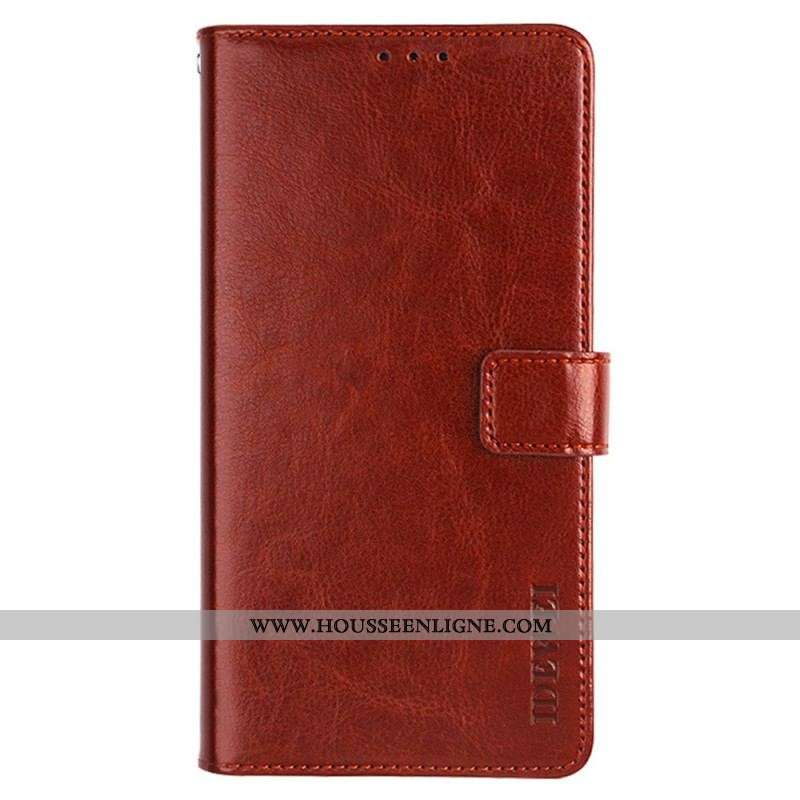 Housse iPhone 14 Plus Simili Cuir IDEWEI