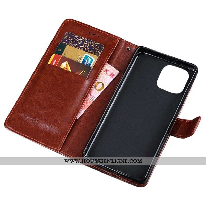 Housse iPhone 14 Plus Simili Cuir IDEWEI