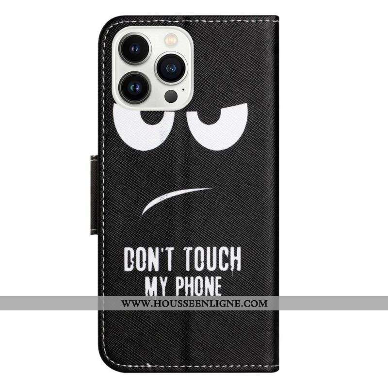 Housse iPhone 14 Pro Don't Touch my Phone