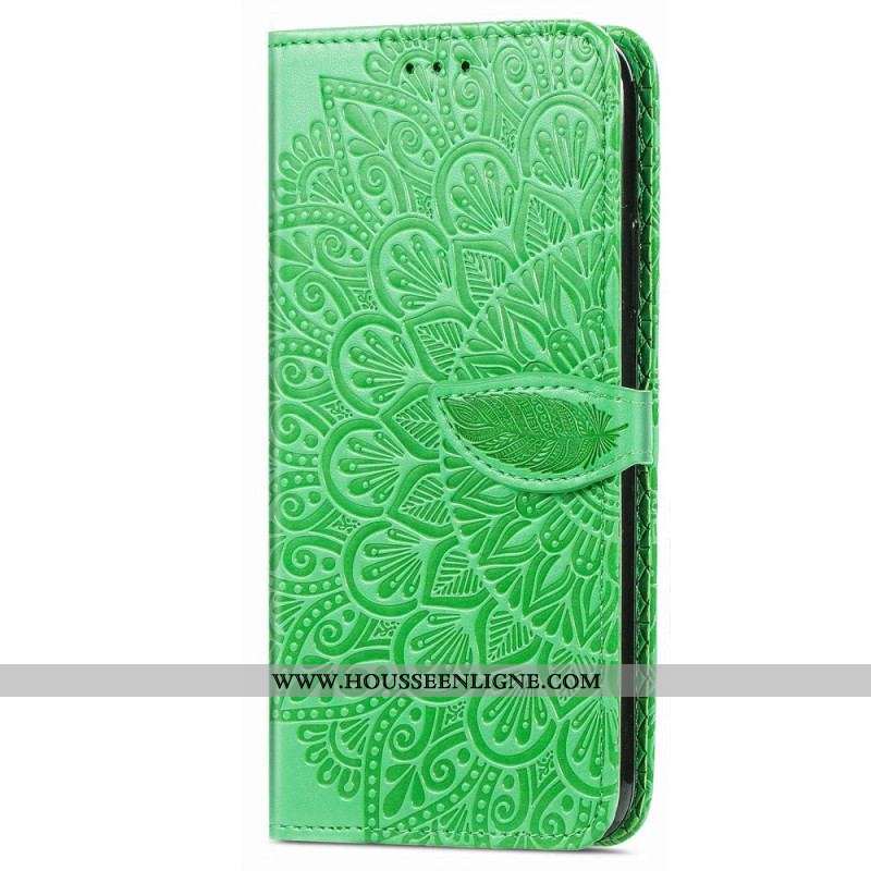 Housse iPhone 14 Pro Feuilles Tribales