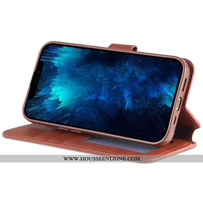 Housse iPhone 14 Pro Max AZNS Simili Cuir