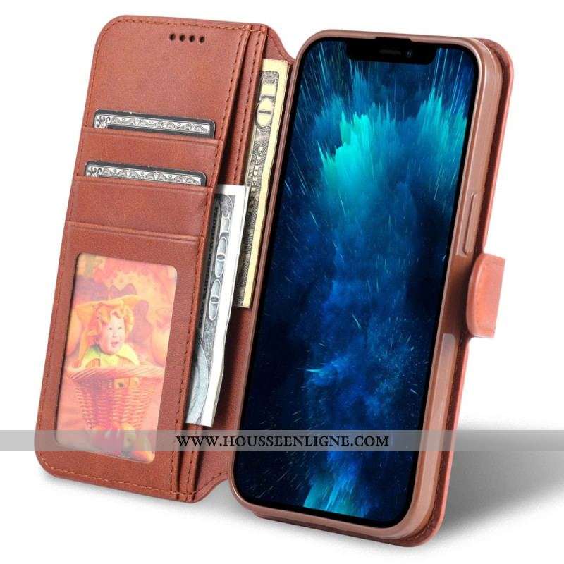 Housse iPhone 14 Pro Max AZNS Simili Cuir