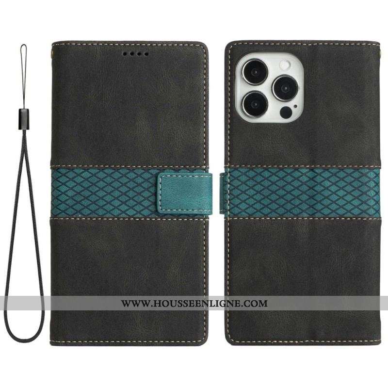 Housse iPhone 14 Pro Max Frise avec lanière