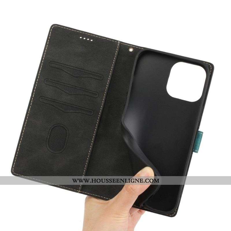 Housse iPhone 14 Pro Max Frise avec lanière