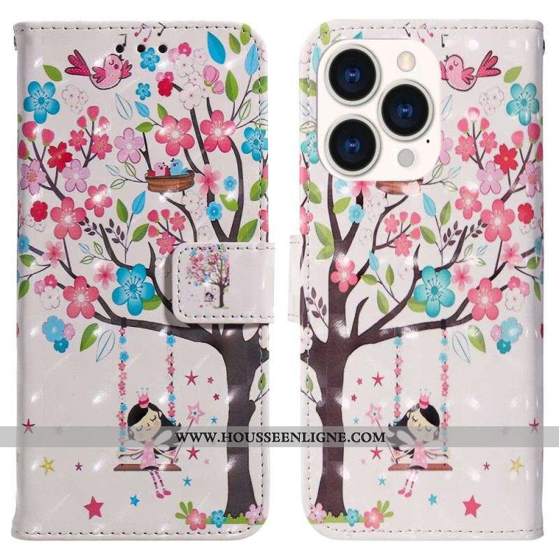 Housse iPhone 14 Pro Max Joyeuse Balançoire