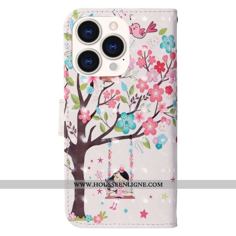 Housse iPhone 14 Pro Max Joyeuse Balançoire