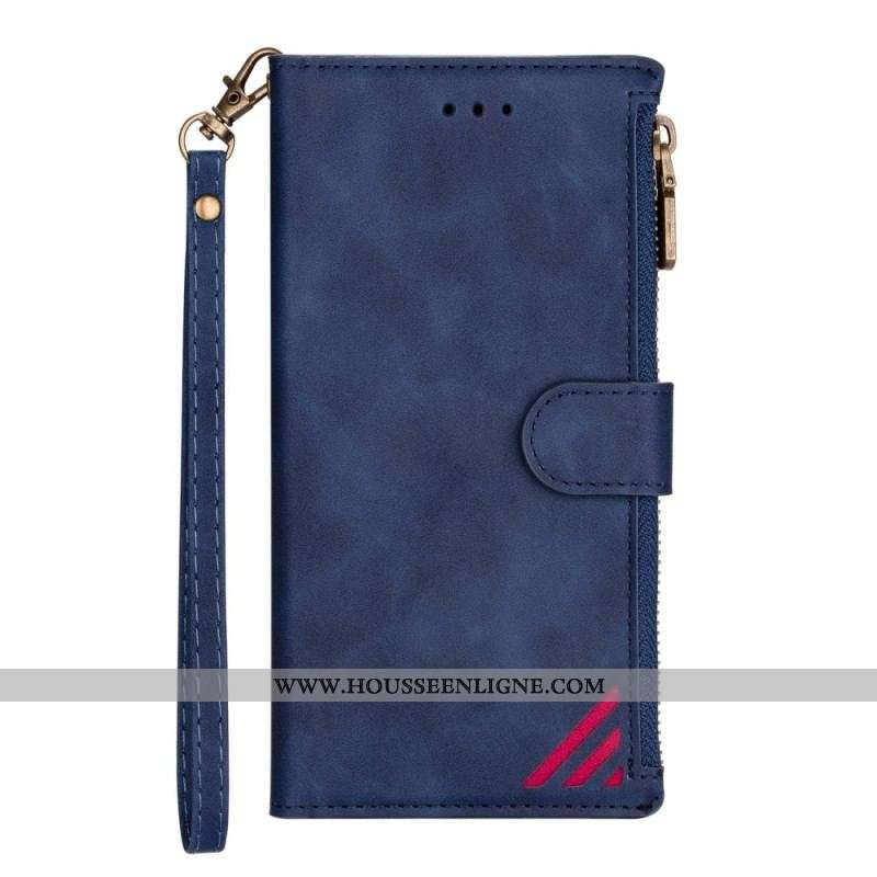 Housse iPhone 14 Pro Max Lignes à Lanière