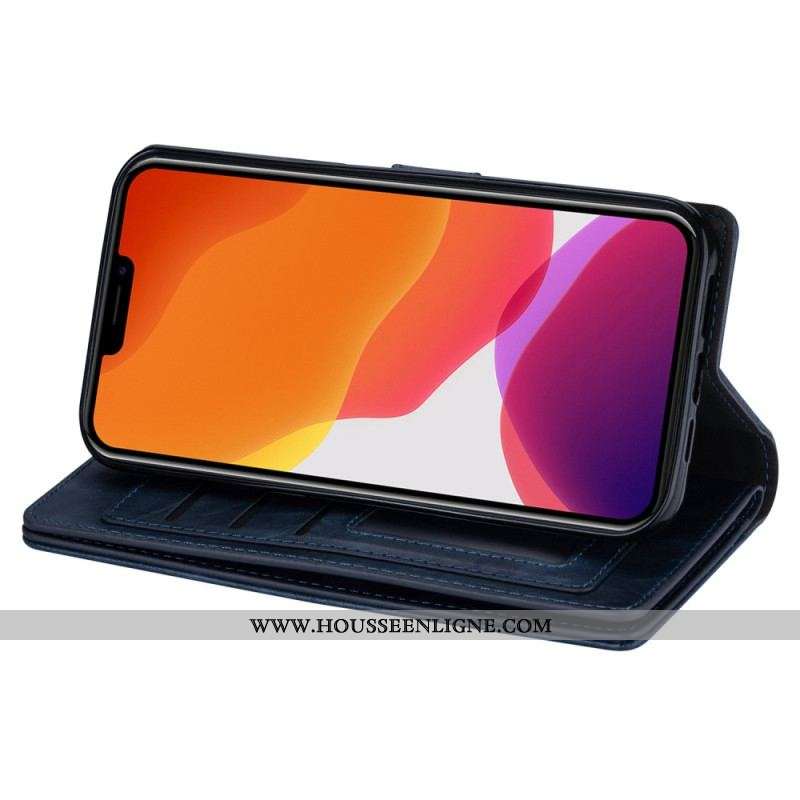 Housse iPhone 14 Pro Max Multi-Fonctionnelle Vintage