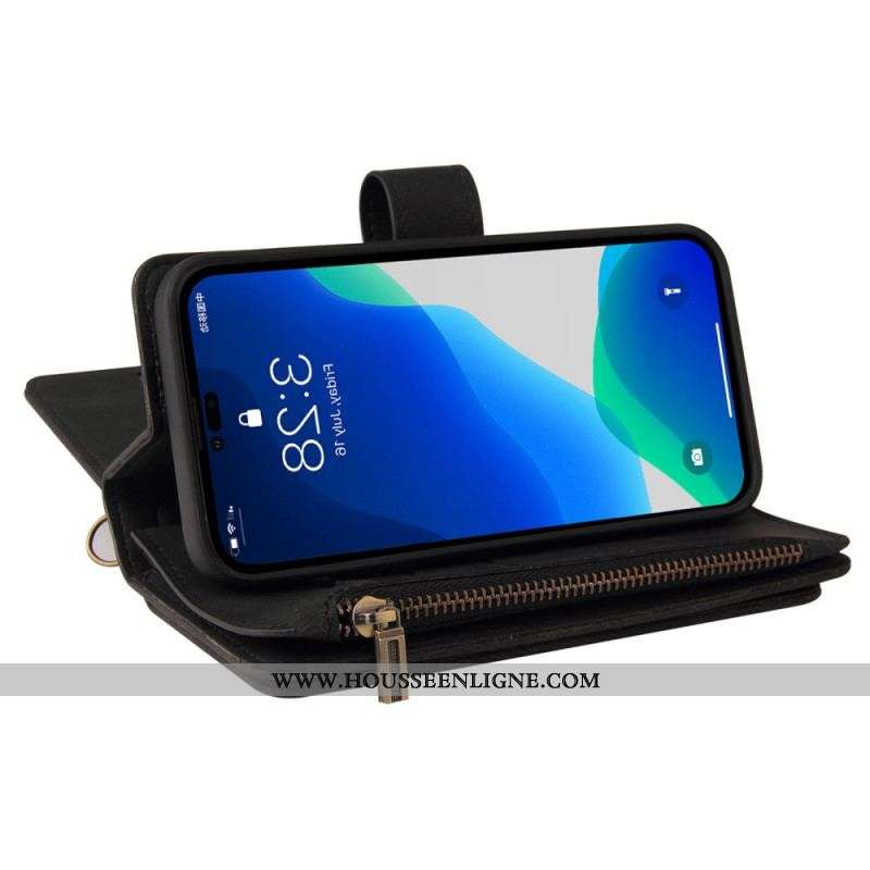 Housse iPhone 14 Pro Max Multi-fonctions Porte-Cartes Optimisés