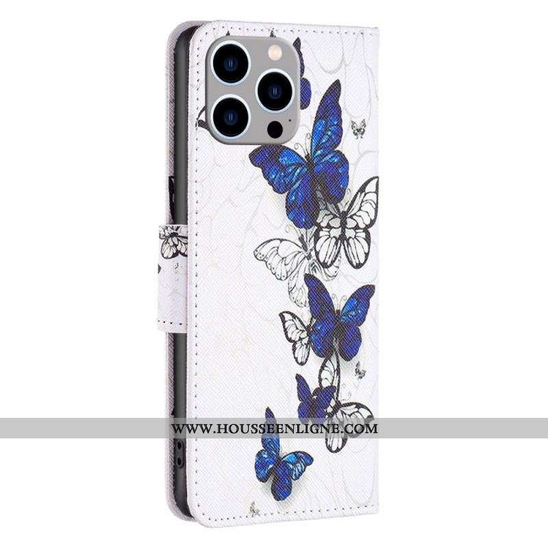 Housse iPhone 14 Pro Max Papillons en Vol