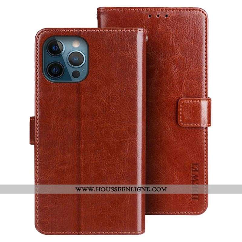 Housse iPhone 14 Pro Max Simili Cuir IDEWEI