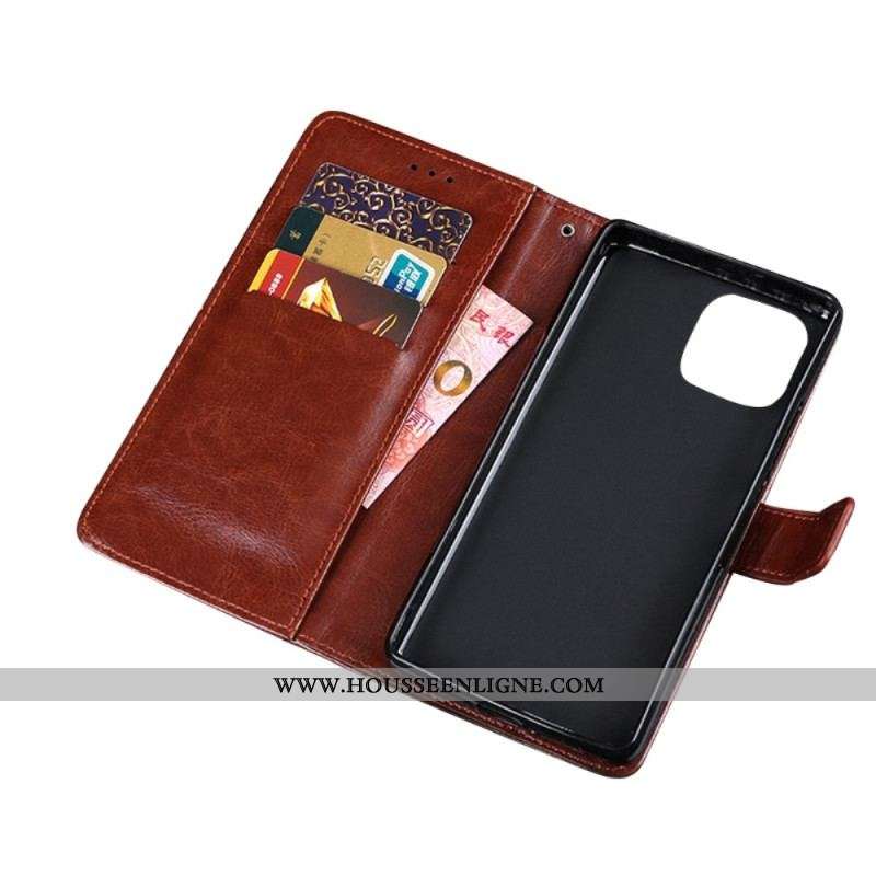 Housse iPhone 14 Pro Max Simili Cuir IDEWEI