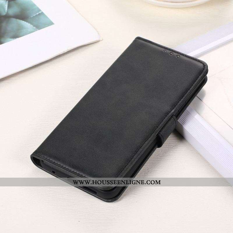 Housse iPhone 14 Pro Max Simili Cuir Mat