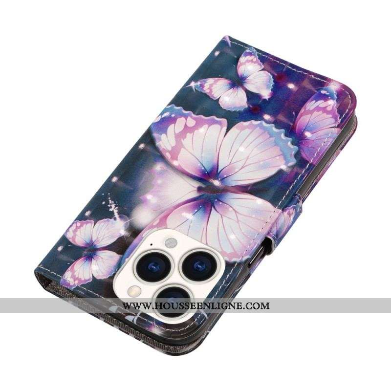 Housse iPhone 14 Pro Max Variation Papillons