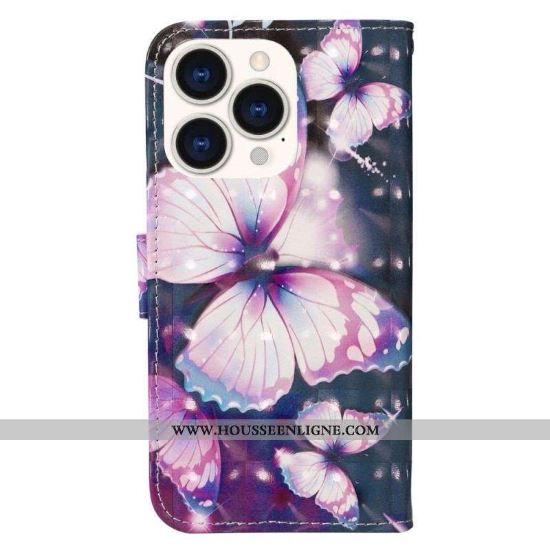 Housse iPhone 14 Pro Max Variation Papillons