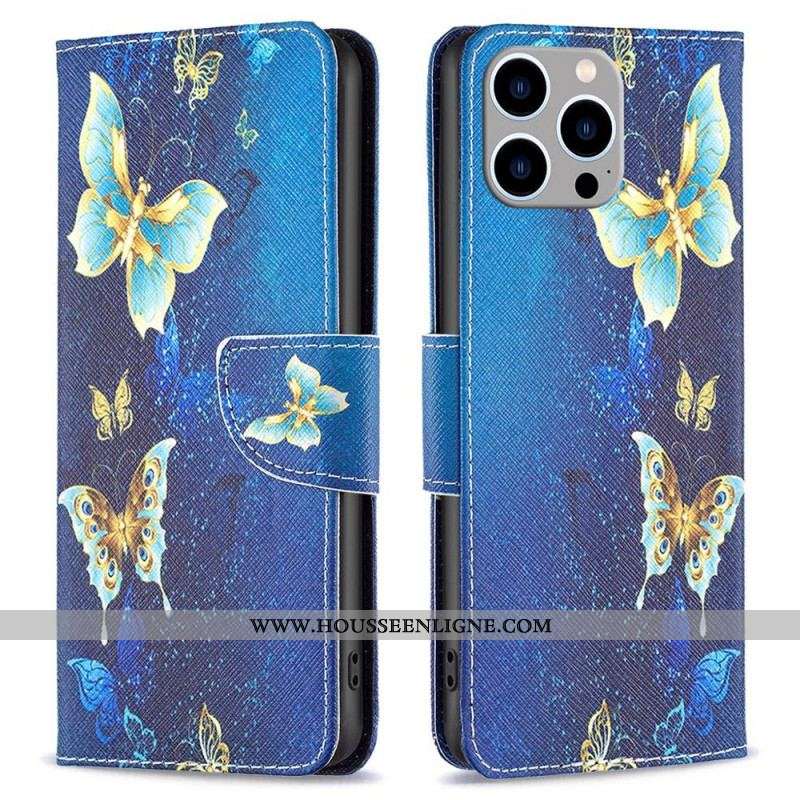 Housse iPhone 14 Pro Max Vol de Papillons