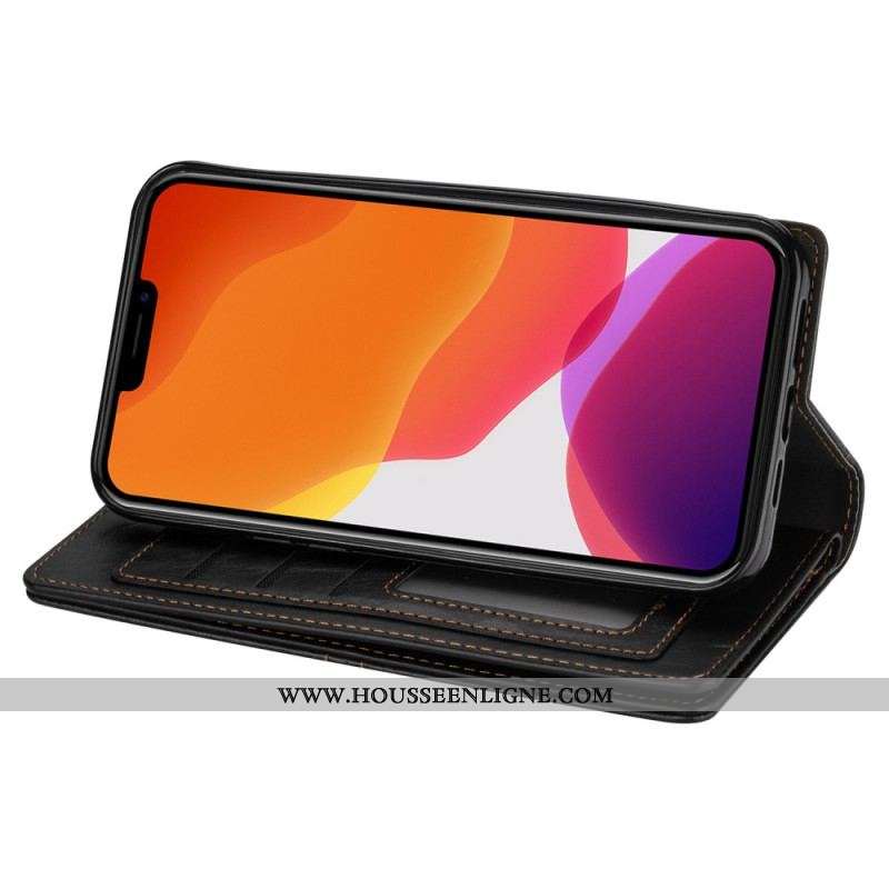 Housse iPhone 14 Pro Multi-Fonctionnelle Vintage