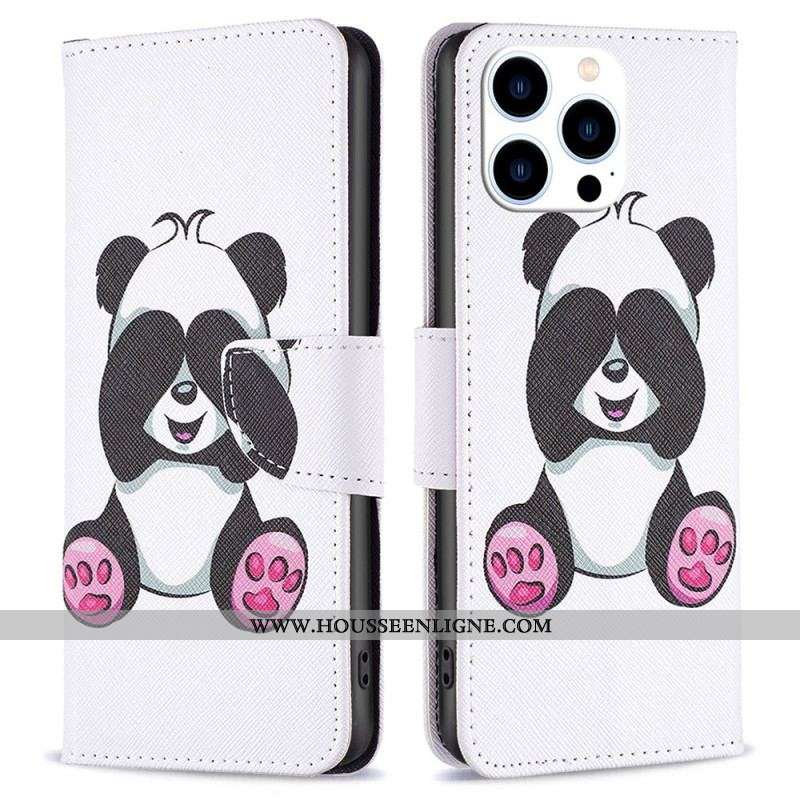 Housse iPhone 14 Pro Panda