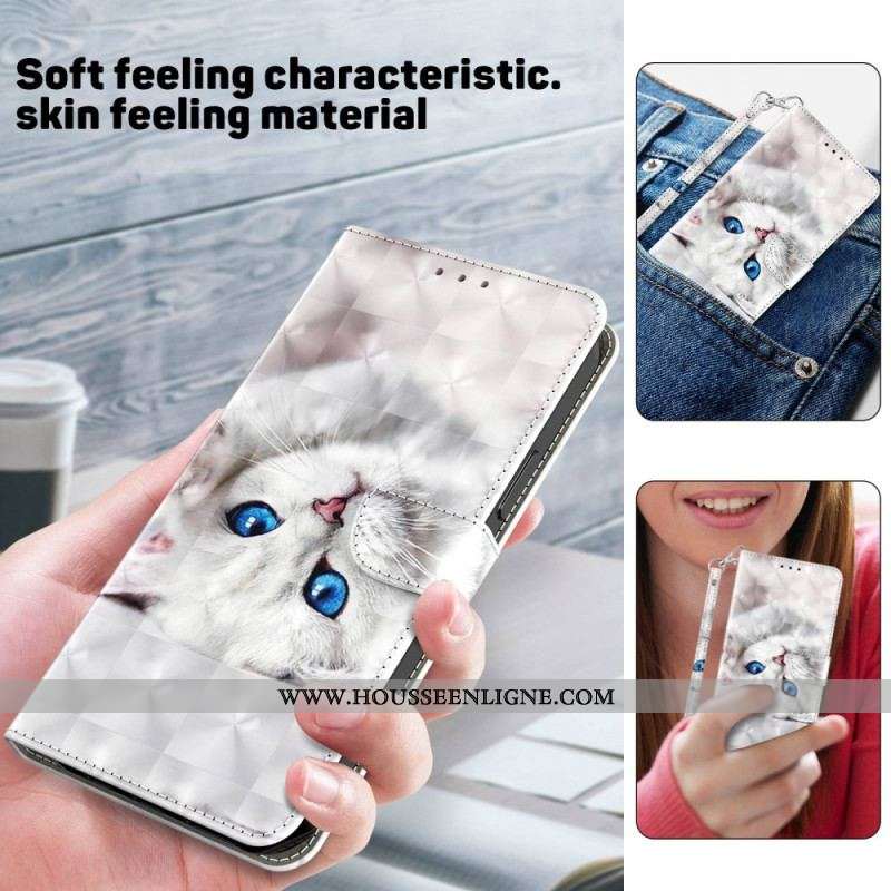 Housse iPhone 14 Pro Que des Chats à Lanière