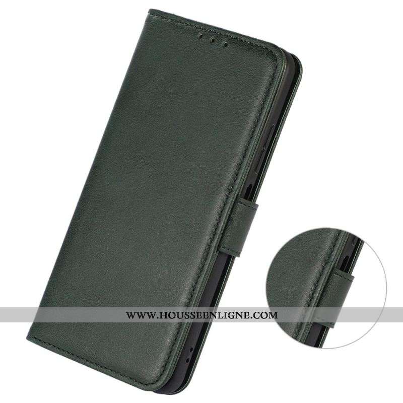 Housse iPhone 14 Pro Simili Cuir Mat