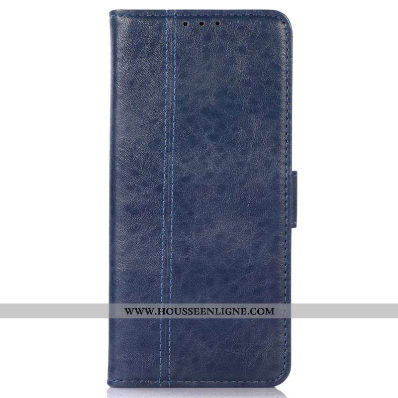 Housse iPhone 14 Simili Cuir Discret