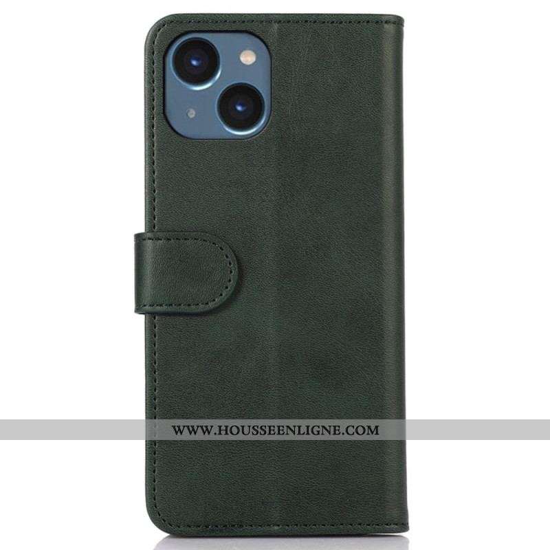Housse iPhone 14 Simili Cuir Mat