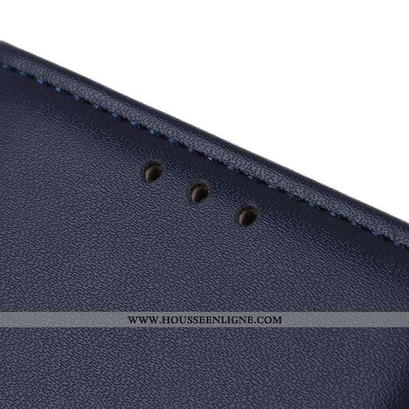 Housse iPhone 14 Simili Cuir Simple