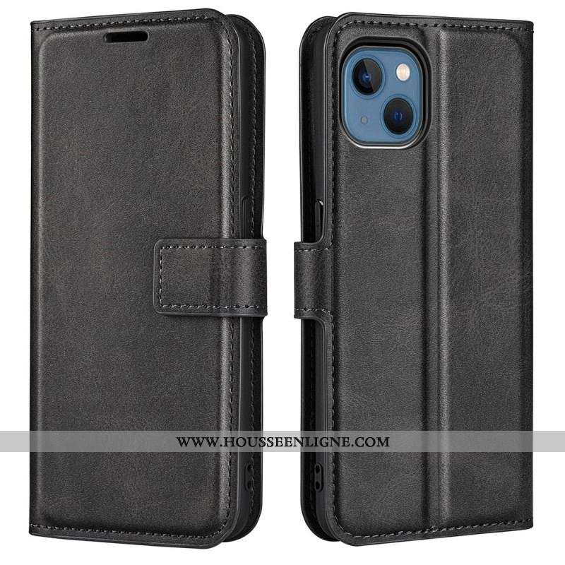 Housse iPhone 14 Texture Cuir
