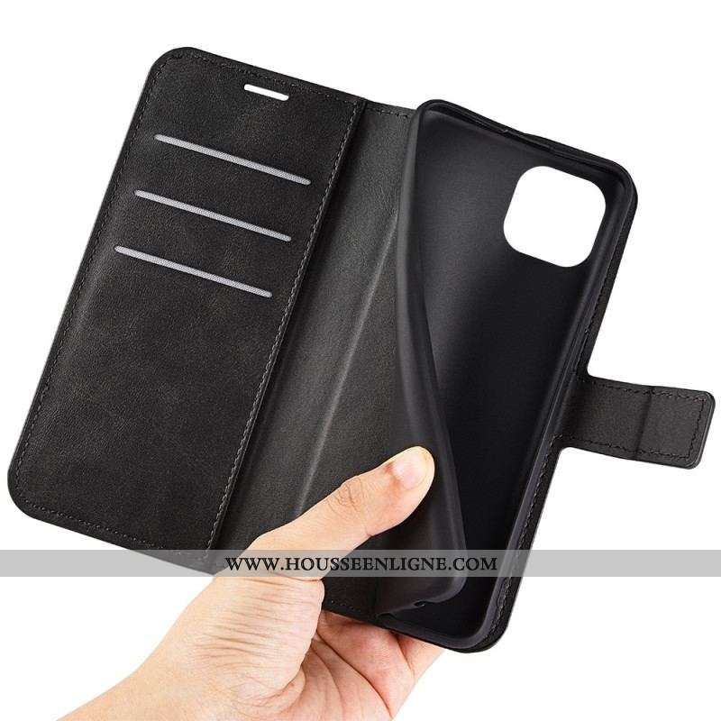 Housse iPhone 14 Texture Cuir