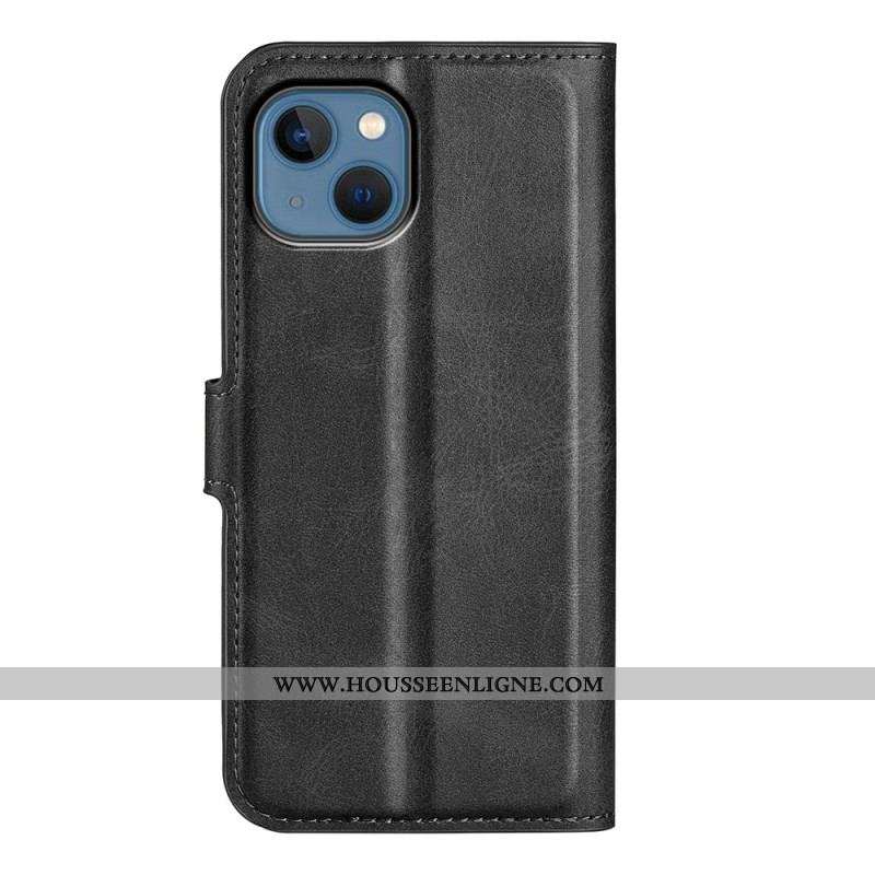 Housse iPhone 14 Texture Cuir