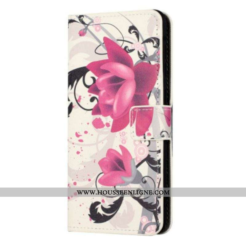 Housse iPhone 14 Tropical Flowers