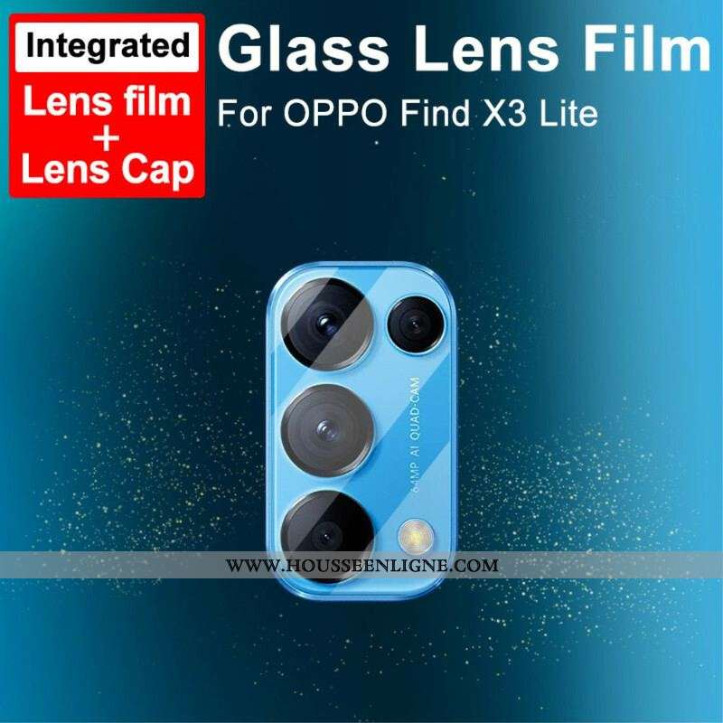 Lentille de Protection en Verre Trempé pour Oppo Find X3 Lite IMAK