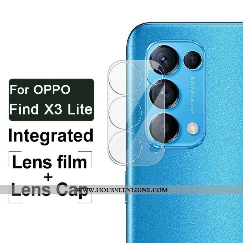 Lentille de Protection en Verre Trempé pour Oppo Find X3 Lite IMAK