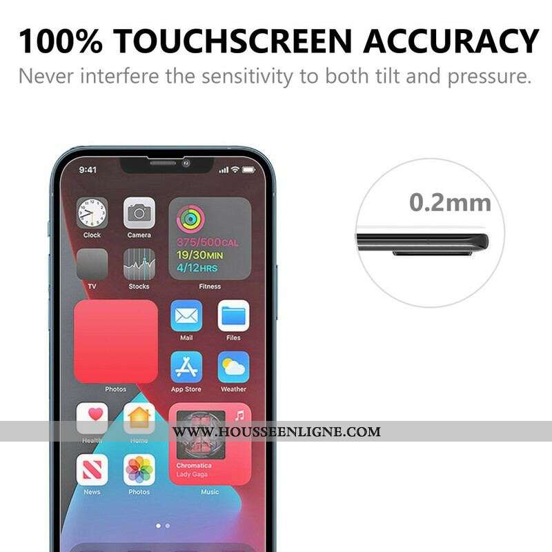 Protection en verre trempé (2 pièces) pour l’écran du iPhone 13 / 13 Pro