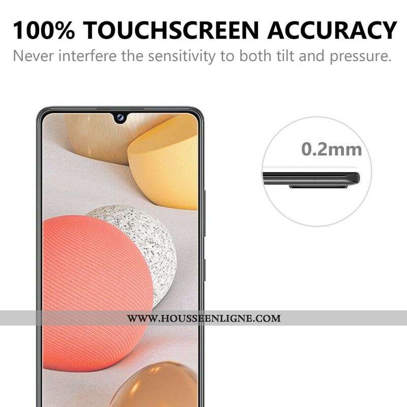 Protection en verre trempé Arc Edge pour l’écran Samsung Galaxy A42 5G