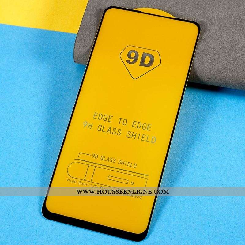 Protection en verre trempé Contour Noir pour Oppo Reno 8 Lite