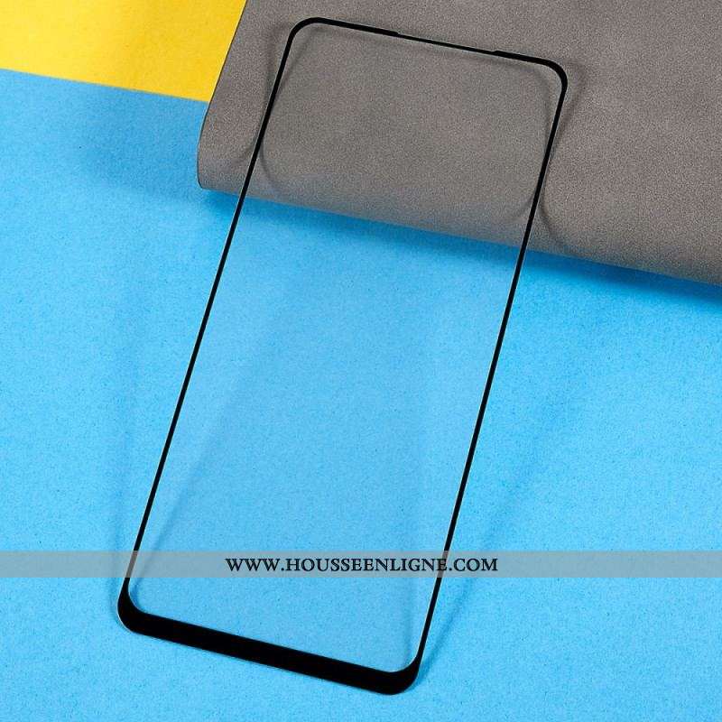 Protection en verre trempé Contour Noir pour Oppo Reno 8 Lite
